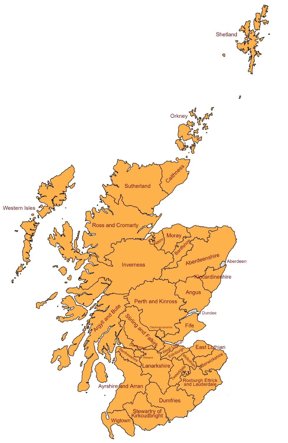 Scottish Counties